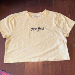 • top shop, New York shirt